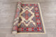 Hand-Knotted Kazak Oriental Traditional Pakistani Area Rug, Beige, 5'11"x4'0