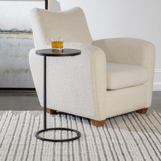 Uttermost Brunei Nickel Accent/Drink table