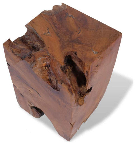 Vidaxl Stool Solid Teak Wood