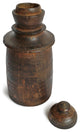 Consigned Wood Nepal Food Jar