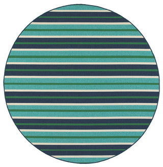 Meridian 9652F, Blue/Green, 6'7"x9'6"