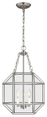 Visual Comfort Studio 5179403-962 3-Light Lantern, Morrison