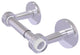 Clearview Two Post Toilet Tissue Holder with Dotted Accents, Satin Chrome