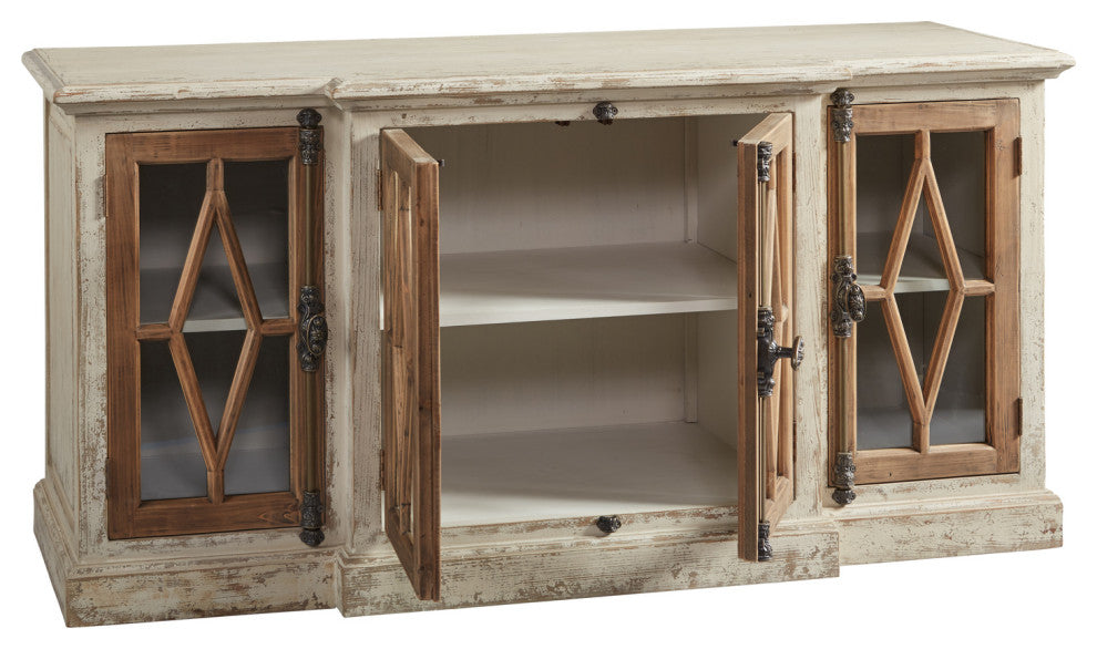 Dove Stalone Glass Front Server