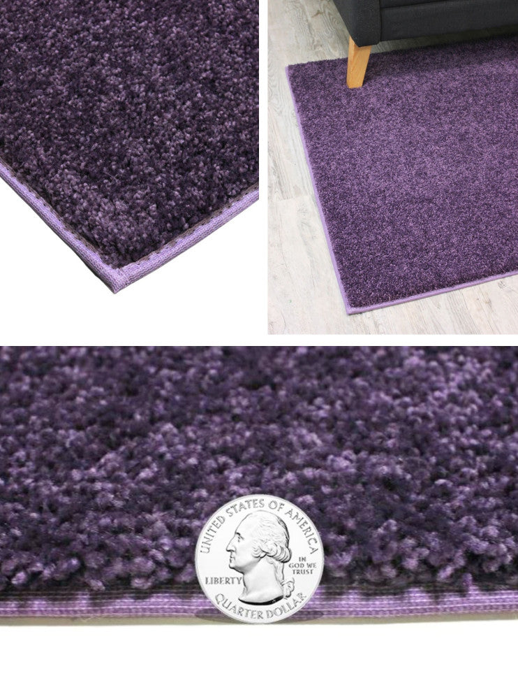 Shaw Carpet Kids Crossing Grape Jelly Area Rugs, Round, 4''