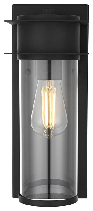 Home Living 5.5" Outdoor Wall Sconce, Black