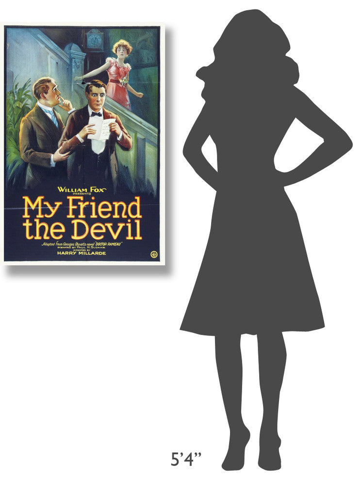 "My Friend The Devil" Stretched Canvas Giclee by Hollywood Photo Archive, 24x36"