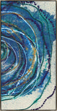 36x72 All Mixed Up VI, Framed Artwork, Silver