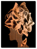 Wall Decor 'Gilt Mod XVIII' in ArtPlexi, 20"x16"