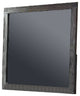 Benzara BM232680 Wall Mirror With Natural Wood Grain Details, Dark Brown