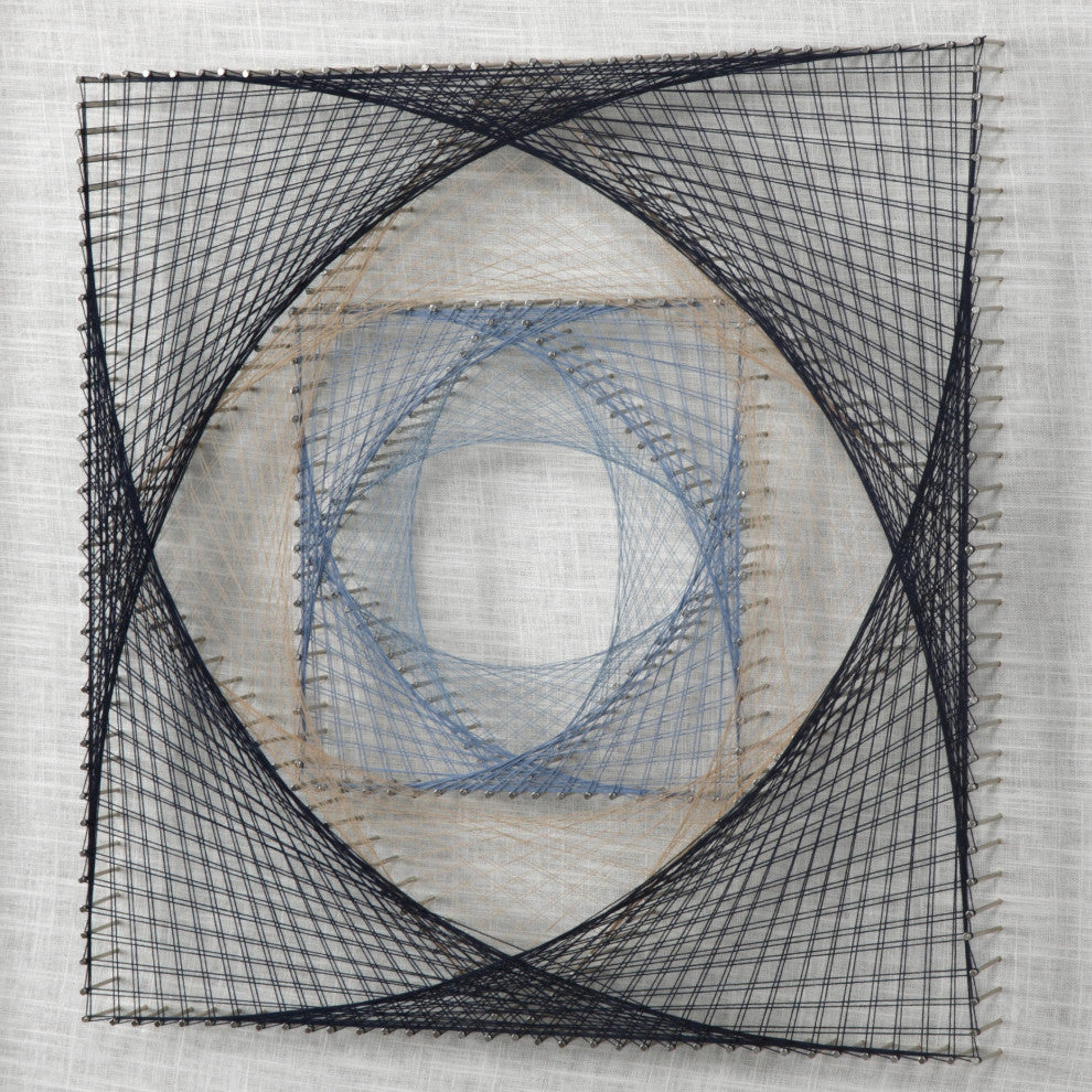 Uttermost String Duet Geometric Art Set of 2