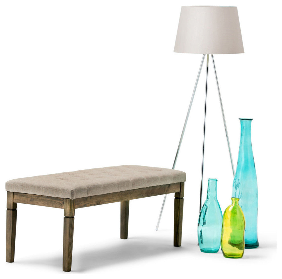 Waverly Tufted Ottoman Bench