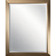 24" Rectangular Mirror, Champagne Bronze