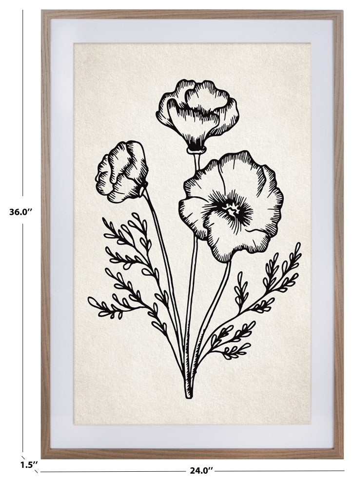 Safavieh From The Garden 24x36 Wall Art