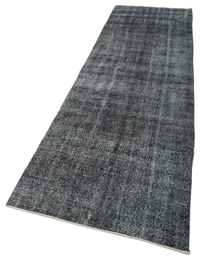 Rug N Carpet - Hand-knotted Oriental 2' 11" x 10' 5" Over-dyed Floor Runner Rug