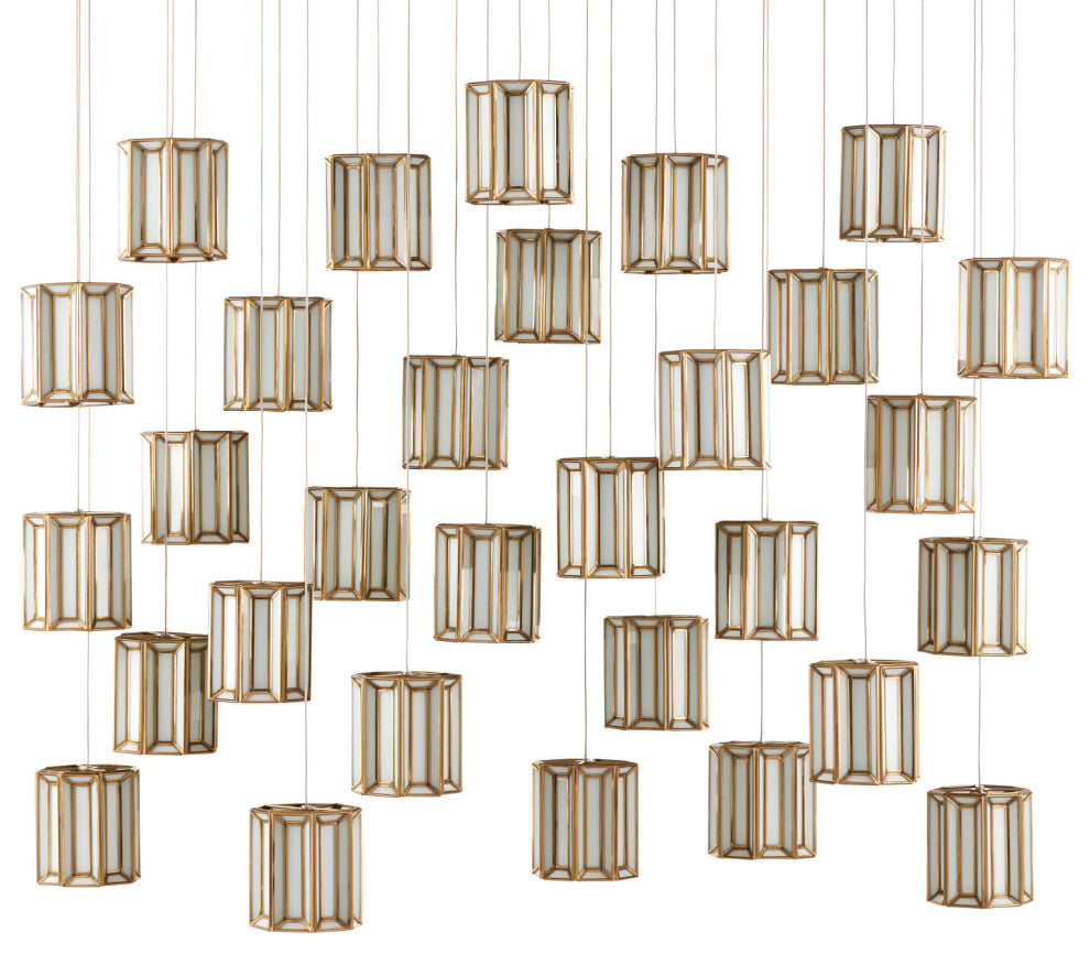 Daze Multi-Drop Pendant, 30-Light