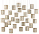 Daze Multi-Drop Pendant, 30-Light