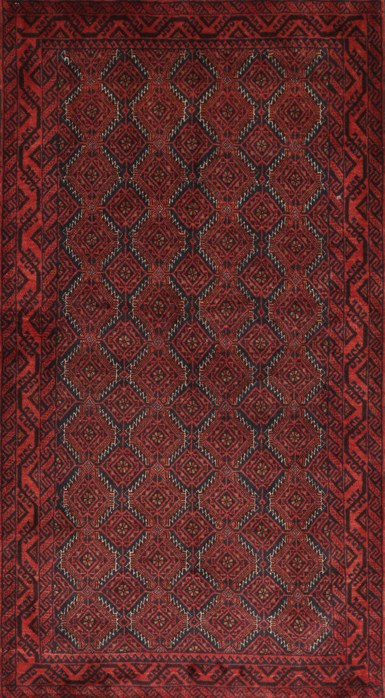 Ahgly Company Indoor Rectangle Traditional Area Rugs, 2' x 5'