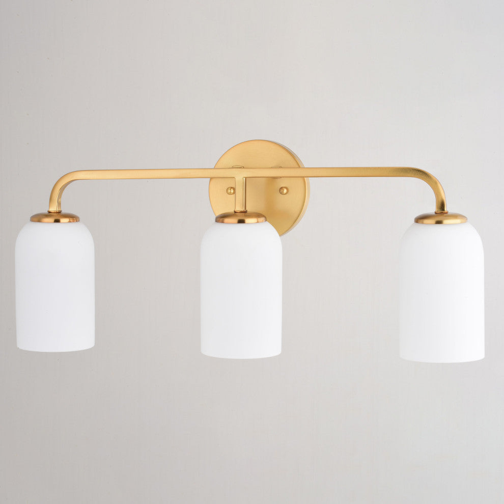 Vaxcel Lighting W0484 23"W Vanity Light - Natural Brass