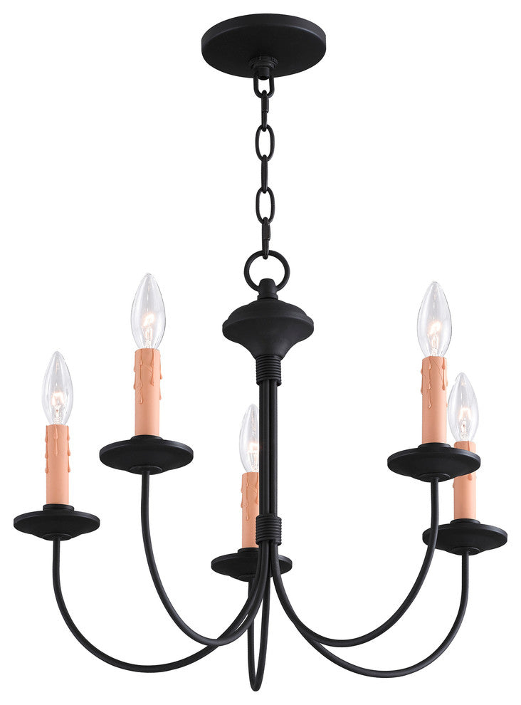 Heritage Chandelier, Black