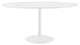Modway Lippa 60" Round Wood Top Dining Table, White