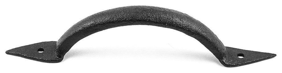 4 Door Pull Spike Black Wrought Iron 6 3/8" H X 1 1/4" W |