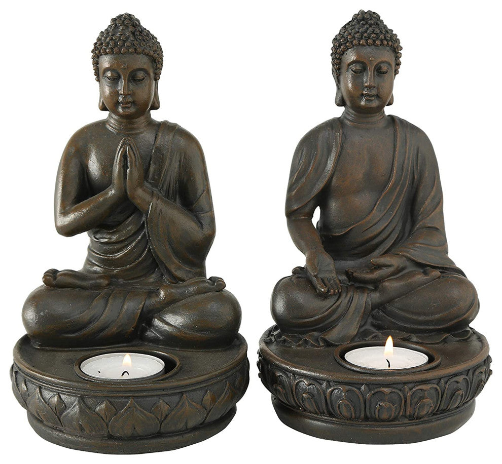 Namaste Buddha Tea Light Holders
