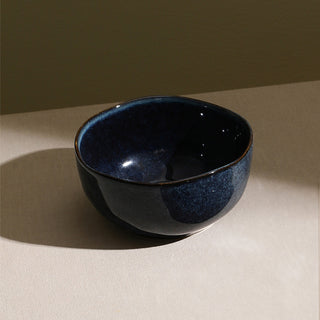 Stone Lain Mirella Stoneware Cereal Bowl Set of 4, Blue