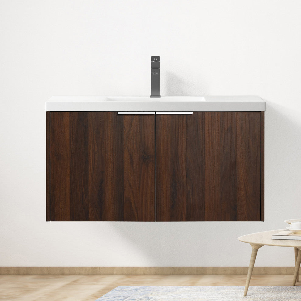 36" Modern Bathroom Floating Vanity