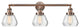Innovations Lighting 205-Ac-G172-Led 3 Light Dimmable Led Bathroom Fixture