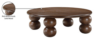 Kelvin Wood Coffee Table, Brown