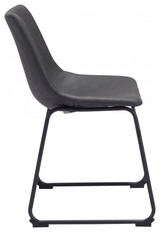 Smart Dining Chair, Set of 2 Charcoal