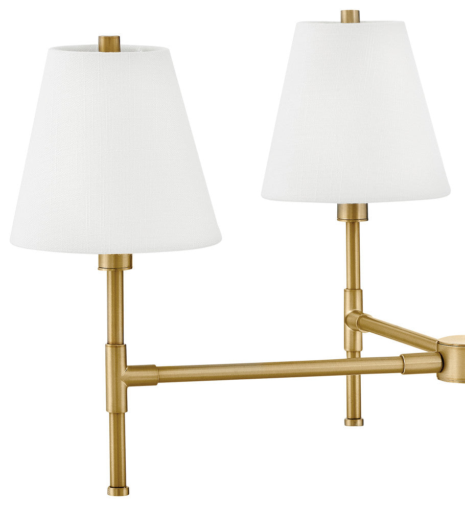 Lark Beale Medium Single Tier, Lacquered Brass