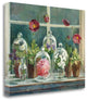 "Purple Poppies Windowsill Crop" By Danhui Nai, Giclee on Gallery Wrap Canvas