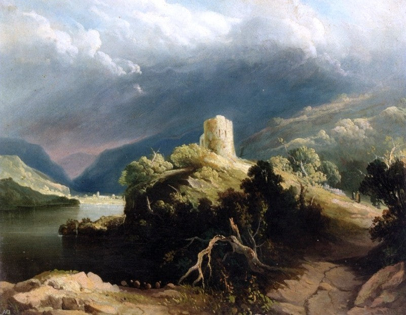 John Martin View of Dolbadern Castle- North Wales Wall Decal