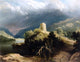 John Martin View of Dolbadern Castle- North Wales Wall Decal