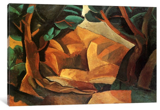 "Landscape with Two Figures" by Pablo Picasso, Canvas Print, 18x12"