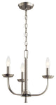 Kichler Kennewick 3-LT Mini Chandelier 52383NI - Brushed Nickel