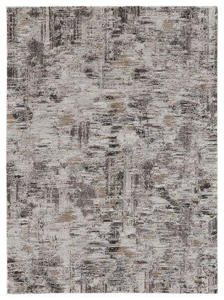 Weave & Wander Kayden Rug, Ivory/Charcoal, 4' X 6'