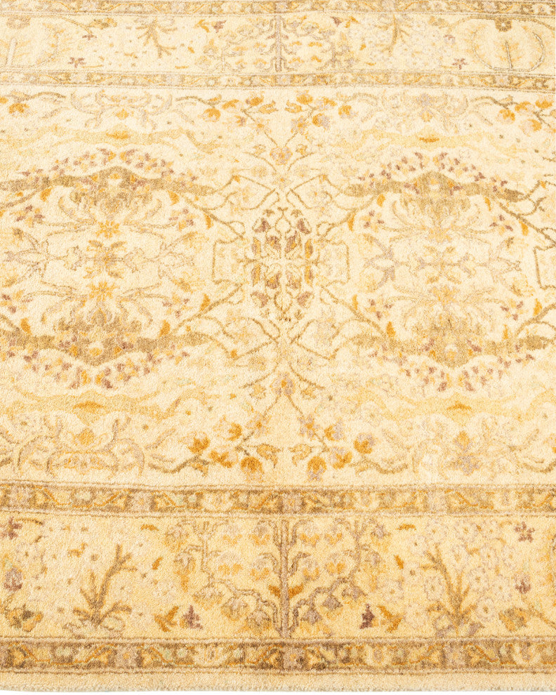 Shaik One-of-a-Kind Hand-Knotted Area Rug Ivory, 3'3"x5'2"