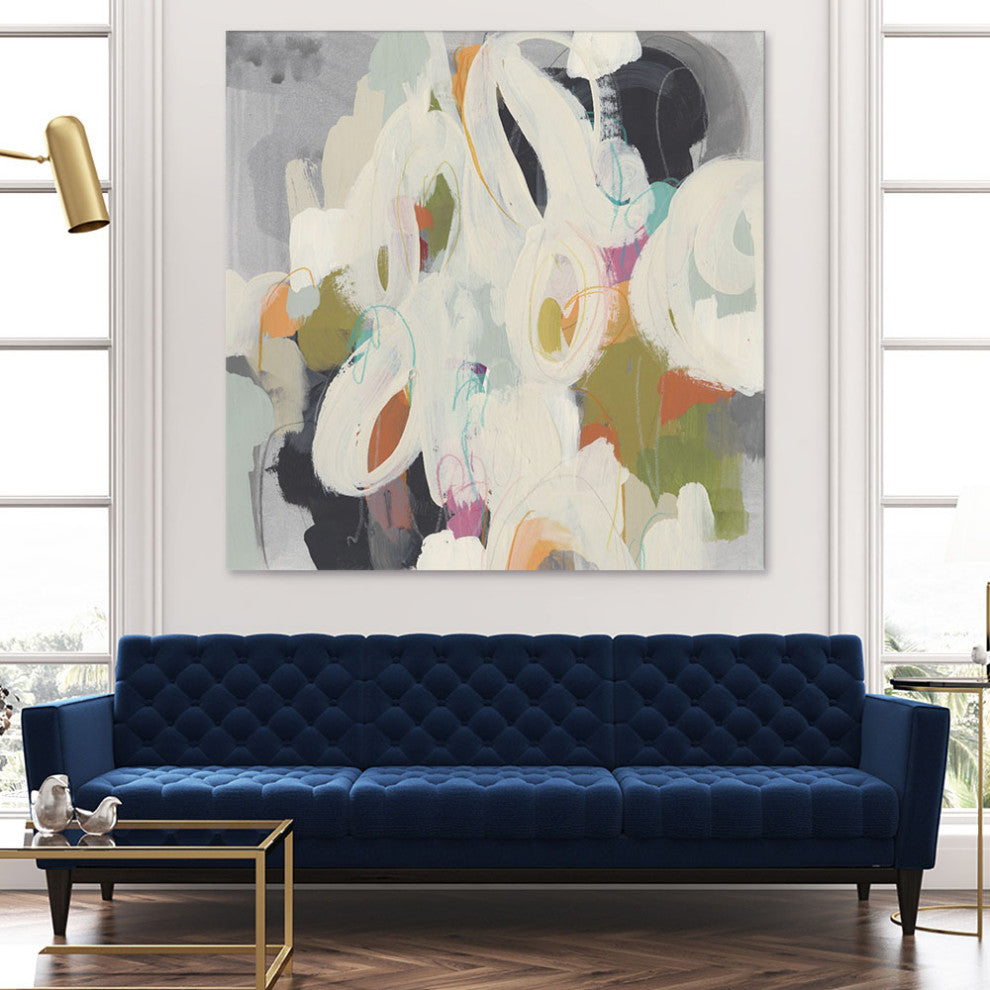 "Parsing Prose IV" Fine Art Giant Canvas Print, 54"x54"