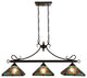 CHLOE Lighting CH3T359BM47-IL3 INNES Mission Bronze 3 Light Island Pendant