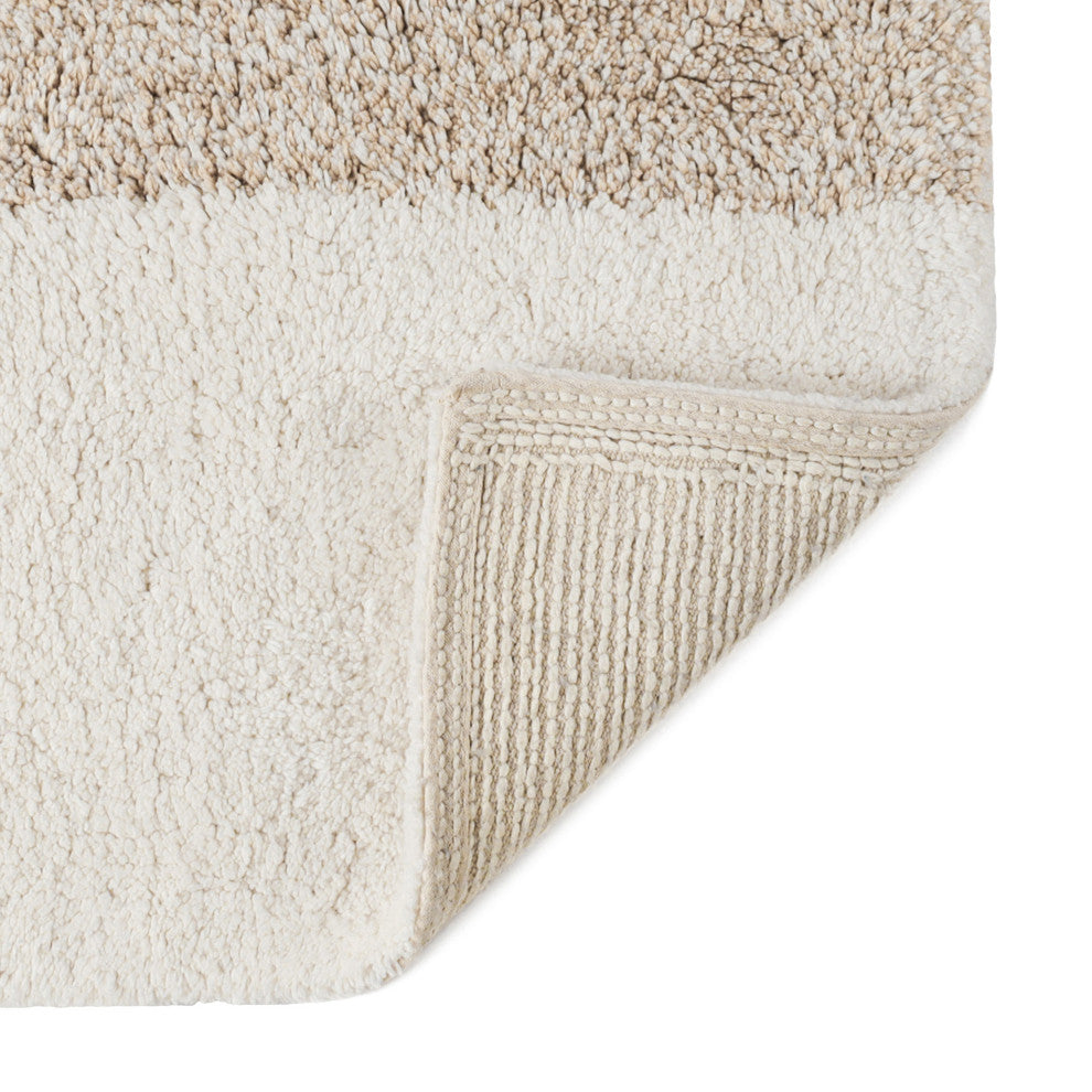 Avebury Cotton Bath Mat, Brown, 21x34