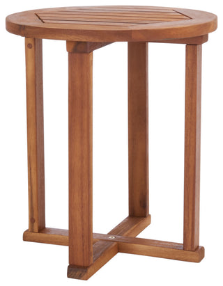 Safavieh Kobina 5 Piece Outdoor Living Set, Natural/White