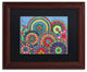Hello Angel 'Mandala Parade' Art, Wood Frame, Black Mat, 14x11