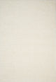 Soft Voluminous Pile Kayla Shag Area Rug, Ivory, 5'0"x7'6"