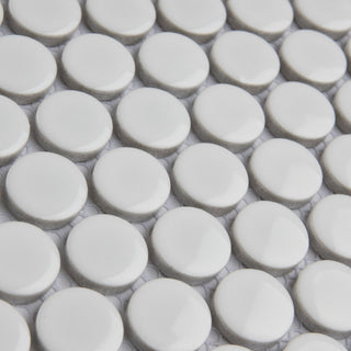 Metro Penny Porcelain Mosaic Floor and Wall Tile, Sample