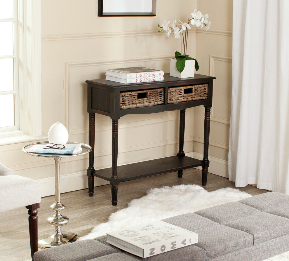 Safavieh Corbin 2-Drawer Console Table, Brown