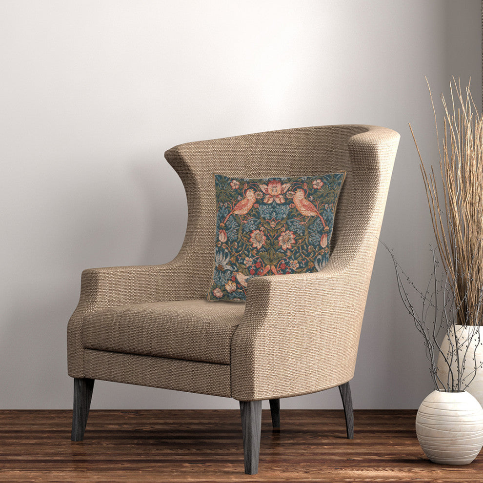 Cushion Birds Face to Face European Cushion Cover