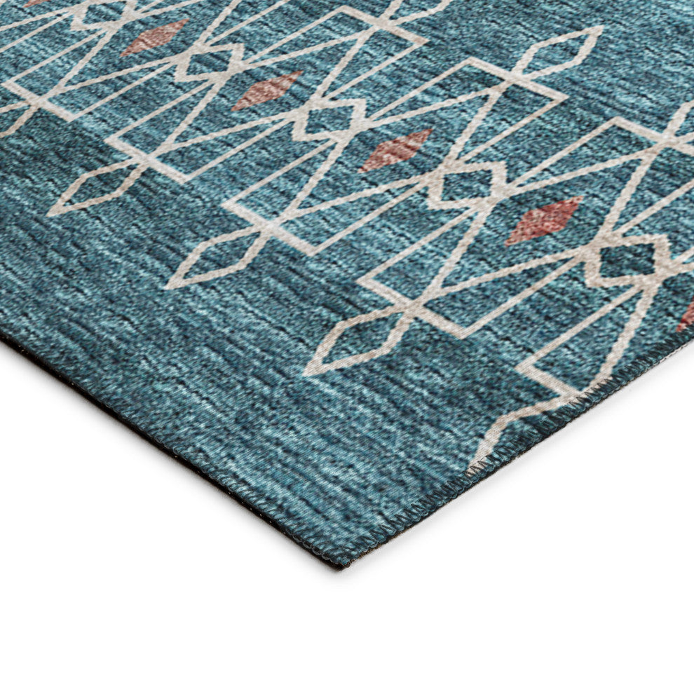 Indoor/Outdoor Sedona SN3 Riverview Machine Washable 8' x 10' Rug